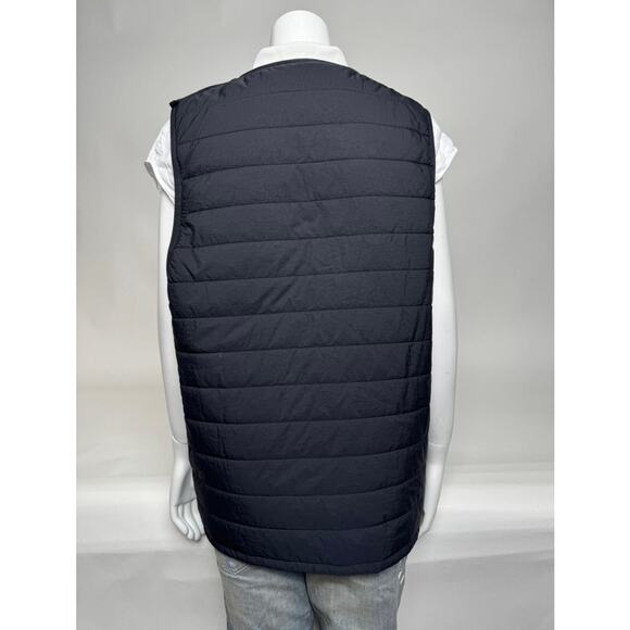 Unisex Neighborhood NWT Black Side Zip Down Puff N Vest Size L - Picture 5 of 15